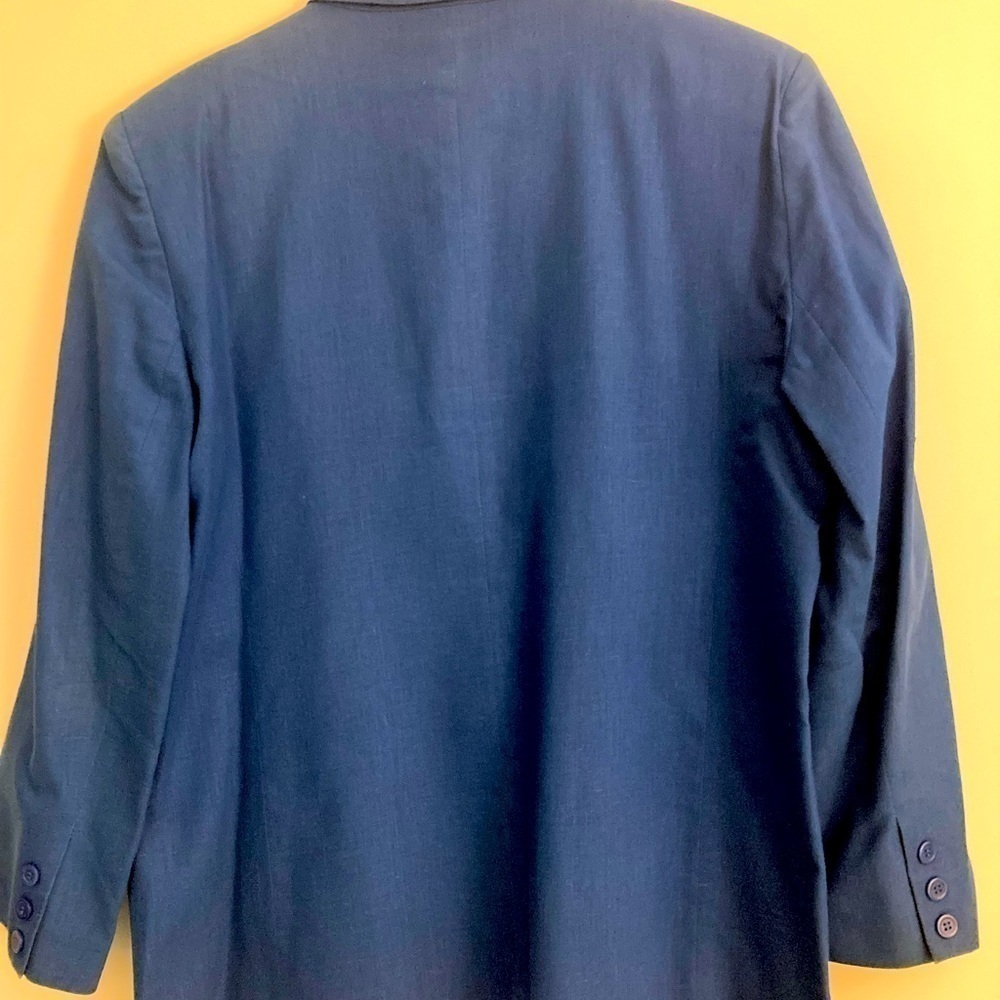 Sag Harbor women’s Blazer blue sz 16 Vintage - Picture 2 of 4